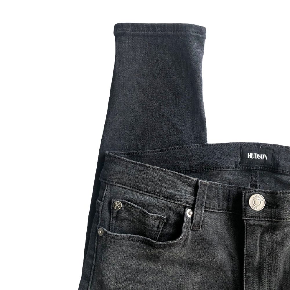 Hudson Nico Mid-rise Ankle Jeans Embroidered 29 - Picture 6 of 9